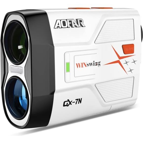 Golf Rangefinder with Continuous Scan, Slope and Angle Switch Button